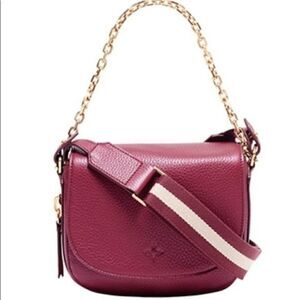 India Hicks Cartridge Bag - Merlot